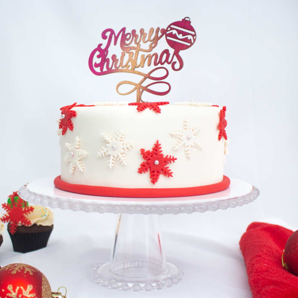 Snow Frost Xmas Cake 1.5kg